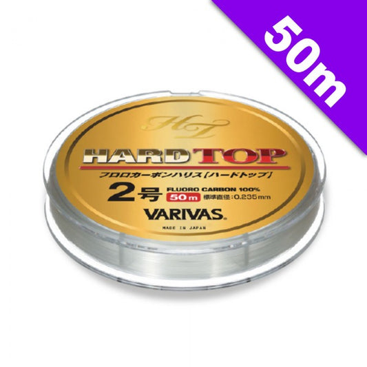 VARIVAS HARD TOP #1.5 - 50m FLUOROCARBON NATURAL
