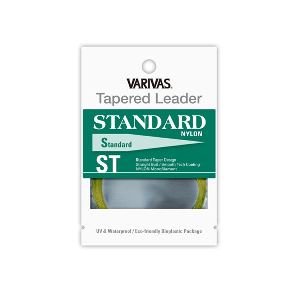 VARIVAS TAPERED LEADER STANDARD ST #6X-30m NYLON