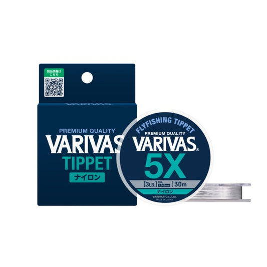 VARIVAS VARIVAS TIPPET NYLON #7X (2lb) - 30m NYLON NATURAL