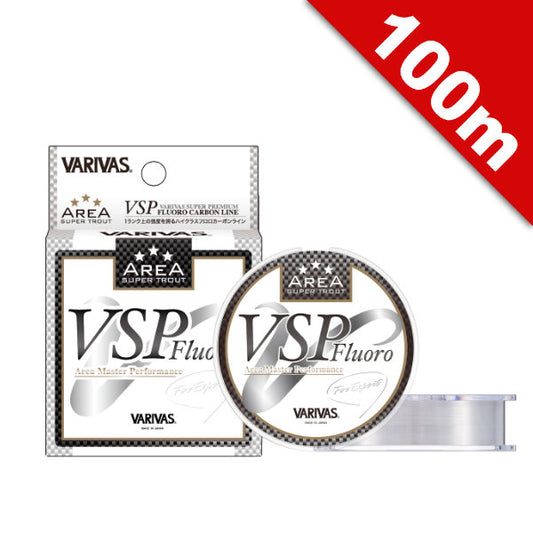 VARIVAS SUPER TROUT AREA VSP #0.3 (1.5 lb) - 100m FLUOROCARBON NATURAL