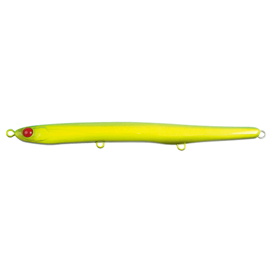 Pazdesign FEEL HSR 100SG 100mm : 7.0g Sinking #124 LIME CHARTBACHI