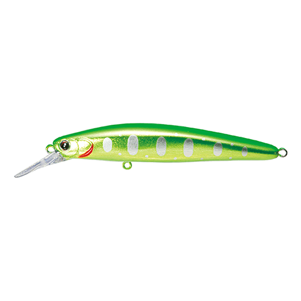 Pazdesign STREAM BEYOND 95MD 95mm : 12.8g Suspend #007LIME CHART YAMAME BF