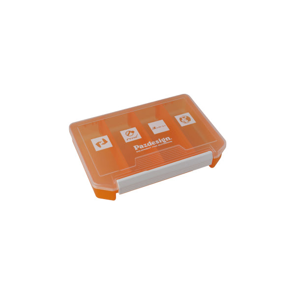 Pazdesign PAZDESIGN LURE CASE W204 x H140 x D40mm SAC-017 ORANGE CLEAR