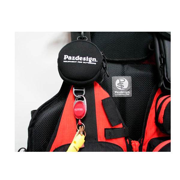 Pazdesign CR LEADER POUCH 100 x 20mm PAC-241 BLACK - Britannic Trade