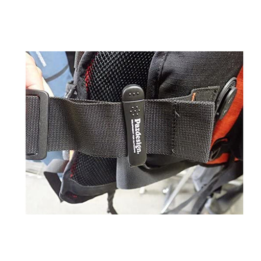 Pazdesign pazdesign BELT STOPPER PAC-272 BLACK ( WHITE LOGO )