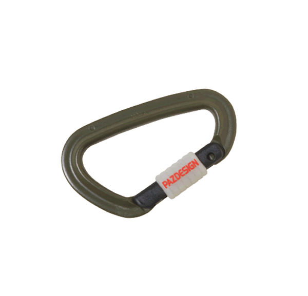 Pazdesign PSL CARABINER LUMILOCK L 75mm PAC-215 KHAKI fishing accessory