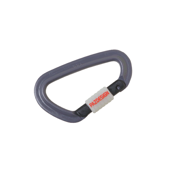 Pazdesign PSL CARABINER LUMILOCK L 75mm PAC-215 GRAY fishing accessory