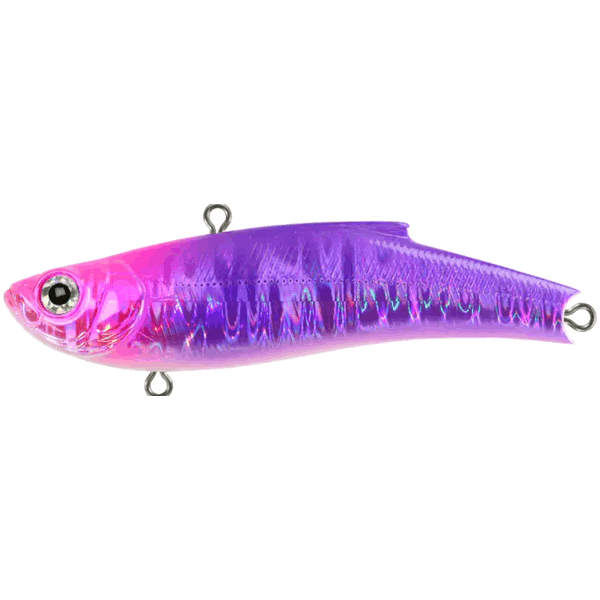 BASSDAY RANGE VIB 70ES 70mm : 15.0g FL-566 UV PURPLE saltwater fishing lure