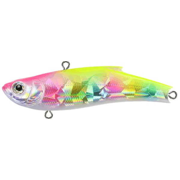 BASSDAY RANGE VIB 70ES 45mm Weight:6.3g HOOK:#10 RING:#1 CH-567 CANDY GLOW saltwater fishing lure
