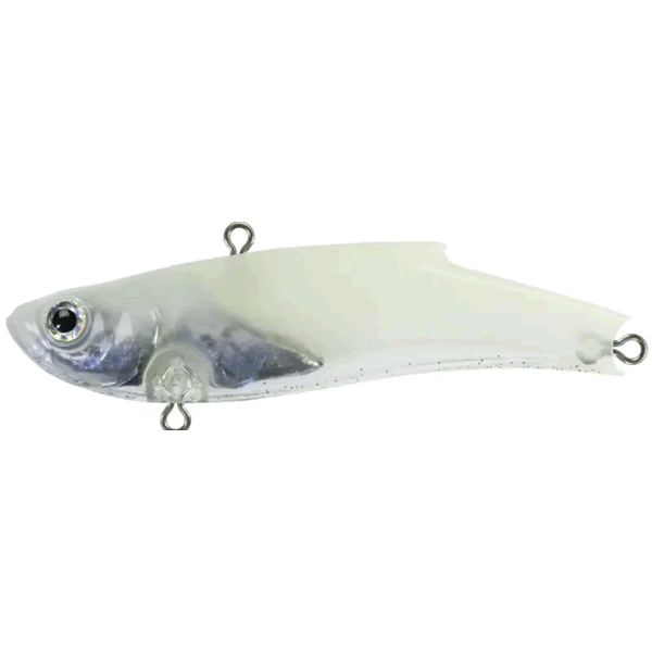 BASSDAY RANGE VIB 70ES 70mm : 15.0g GG-568 HALF CLEAR GLOW saltwater fishing lure