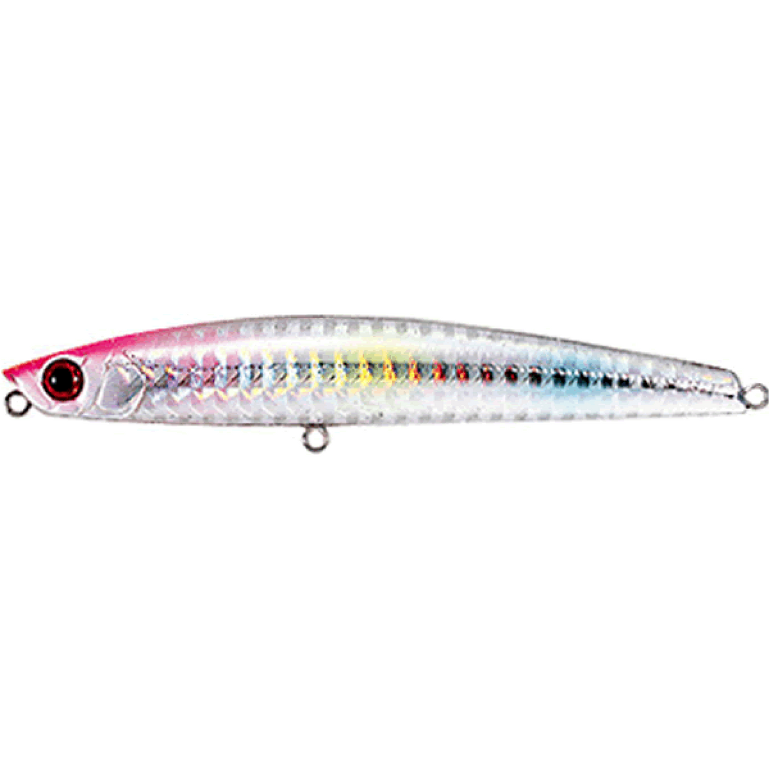 BASSDAY SUGAPEN 70F 70mm 4.3g HH-195 HEIGHT HOLO RAINBOW saltwater fishing lure