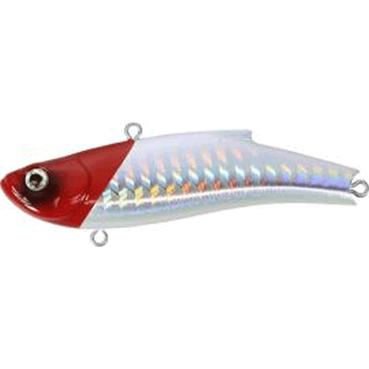 BASSDAY RANGE VIB 80ES 80mm 23.0g HH-154 HAITO HOLO RED HEAD - Britannic Trade
