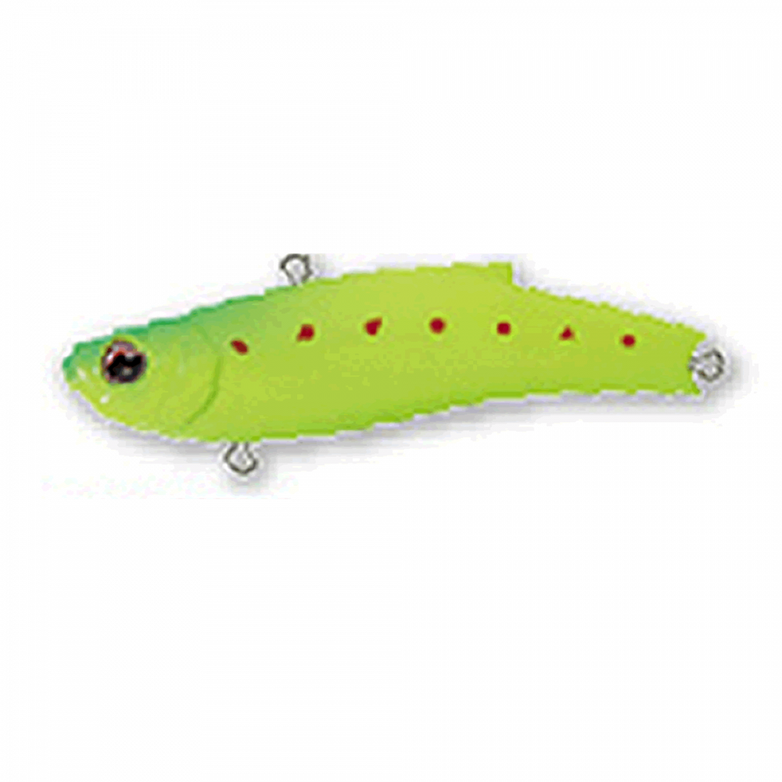 BASSDAY RANGE VIB 55TG 55mm 14.5g P-412 LIME CHART HEAD IWASHI saltwater fishing lure