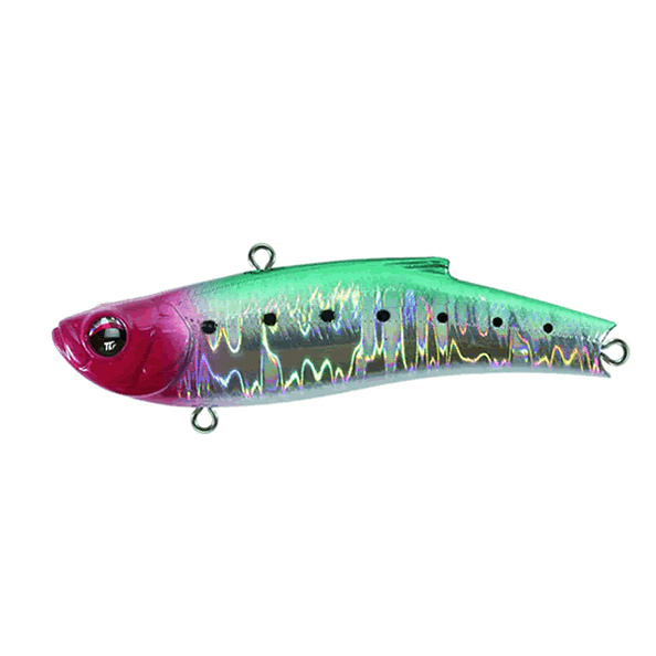 BASSDAY RANGE VIB 55TG 55mm : 14.5g Sinking FL-474 RED HEAD SARDINE saltwater fishing lure