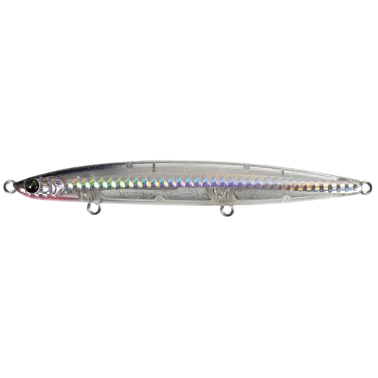 BASSDAY ODIN 130S 130mm Weight:41.8g HOOK:#4 RING:#4 HH-490 KEIMURA CLEAR FLASH