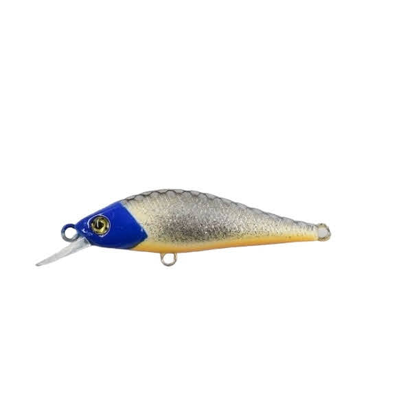 Wilderness HO-KI MINNOW HK50S 50mm : 4.2g Sinking #2 BLUE HEAD SHINER freshwater fishing lure