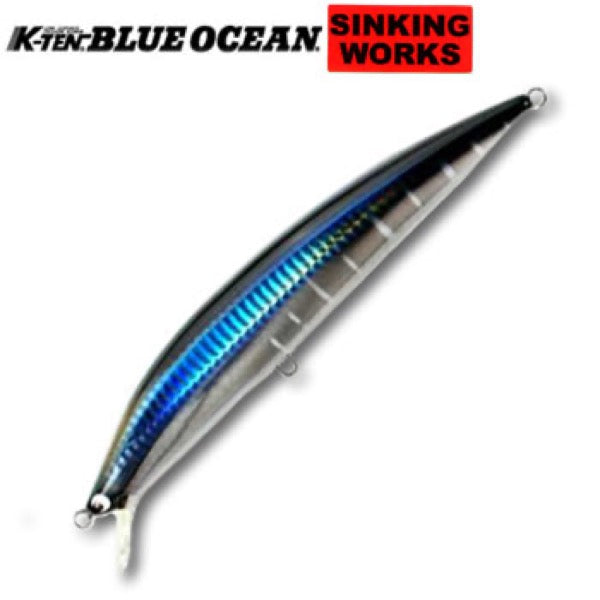 TACKLE HOUSE K-TEN Blue Ocean Sinking Works Length: 175mm / Weight: 60g Sinking RS-TUNA