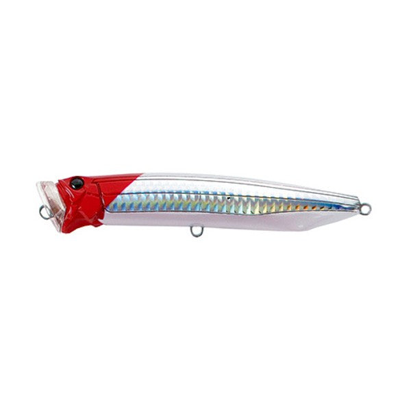 TACKLE HOUSE CONTACT FEED POPPER 100 100mm : 22g FLOATING #01 RED HEAD