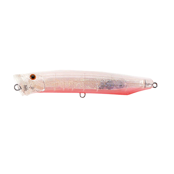 TACKLE HOUSE CONTACT FEED POPPER 100 100mm : 21g FLOATING #04 PEARL BACK･ORANGE BERRY