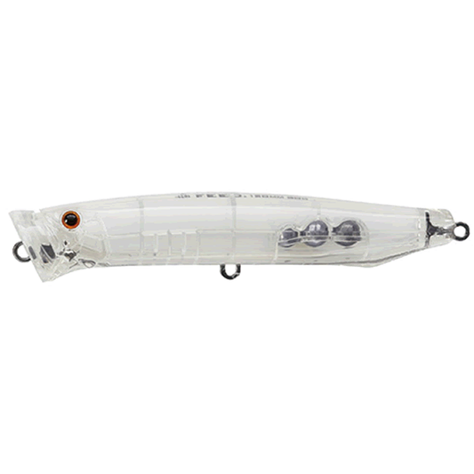 TACKLE HOUSE CONTACT FEED POPPER 135 135mm : 45g FLOATING #22 CLEAR saltwater fishing lure