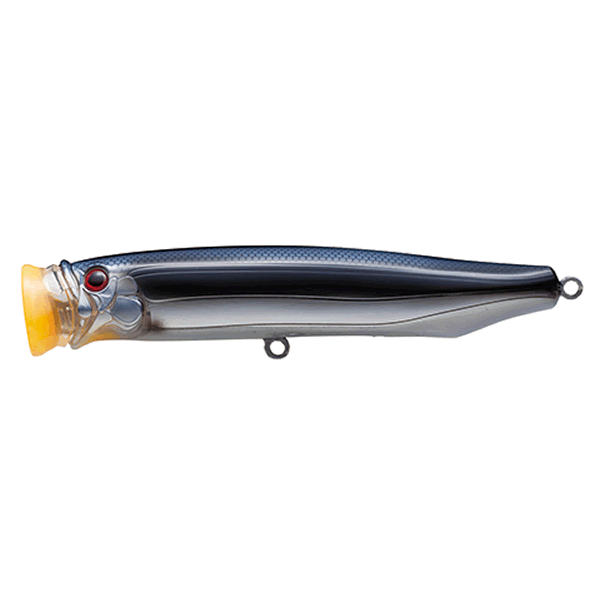 TACKLE HOUSE CONTACT FEED POPPER 135 135mm : 45g FLOATING #23 SILVER BLACK HVC