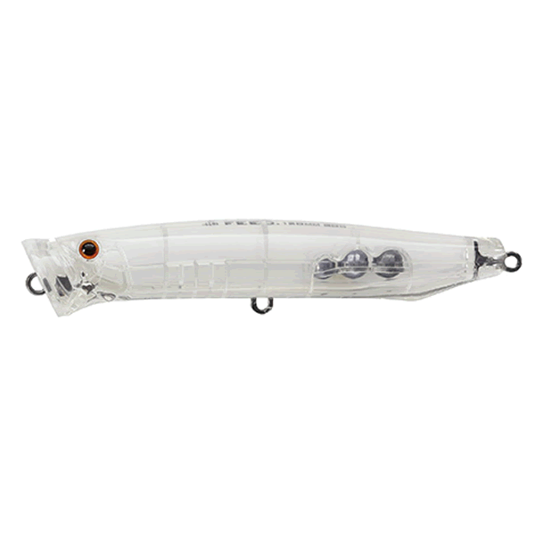 TACKLE HOUSE CONTACT FEED DIVING WOBBLER 135 135mm : 45g FLOATING #22 CLEAR