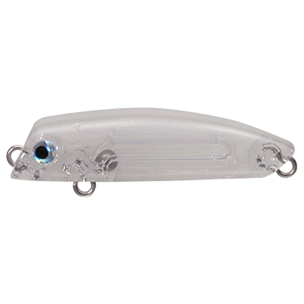 TACKLE HOUSE ORGA LIPLESS SOL 43 43mm : 2.3g Floating #14 CLEAR ･ GLOW BACK