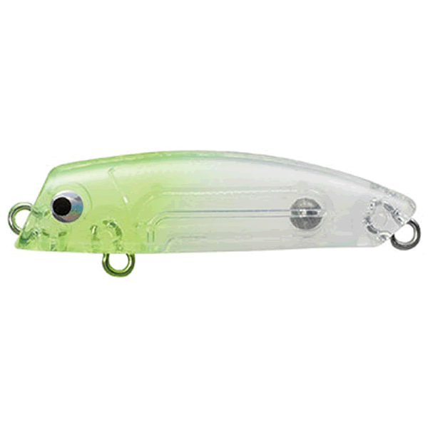 TACKLE HOUSE ORGA LIPLESS SOL 43 43mm : 2.3g Floating #46 CLEAR CHART HEAD