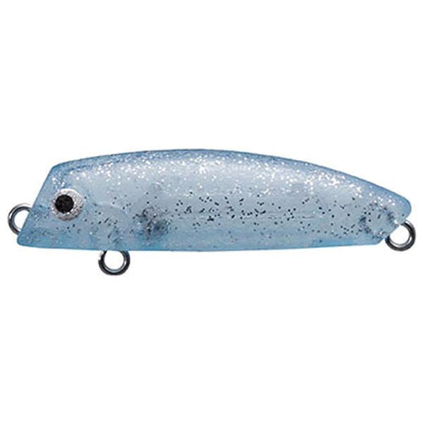 TACKLE HOUSE ORGA LIPLESS SOL 50 50mm : 3.3g Floating #55 3D CLEAR BLUE ･ RAME