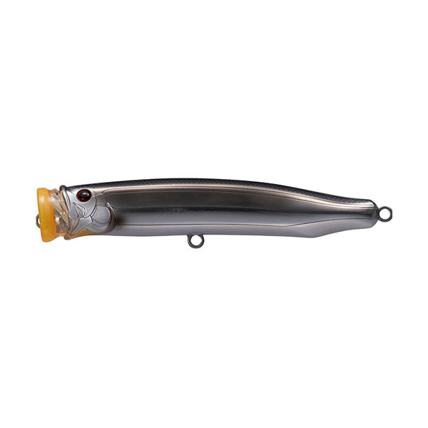 TACKLE HOUSE CONTACT FEED POPPER 121 121mm, 30g Floating #23 SILVER BLACK HVC