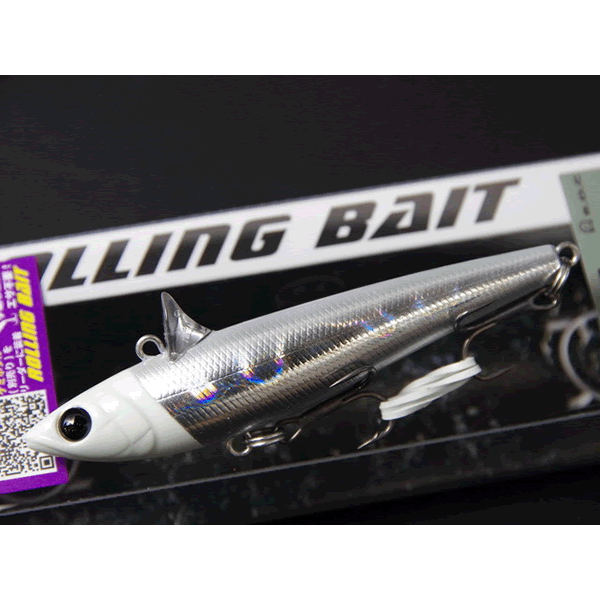 TACKLE HOUSE ROLLING BAIT RB77LW 77mm : 11g Sinking #RBT3 UV SILVER saltwater fishing lure