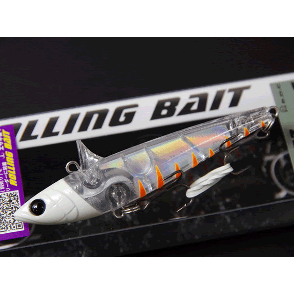 TACKLE HOUSE ROLLING BAIT RB77LW 77mm : 11g Sinking #RBT5 MONZETSU CLEAR saltwater fishing lure