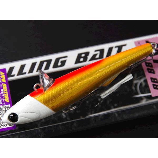 TACKLE HOUSE ROLLING BAIT RB88LW 88mm : 18g Sinking #RBT1 AKAKIN GLOW BERRY saltwater fishing lure