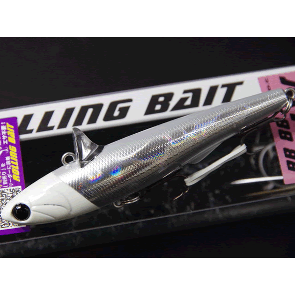 TACKLE HOUSE ROLLING BAIT RB88LW 88mm : 18g Sinking #RBT3 UV SILVER saltwater fishing lure
