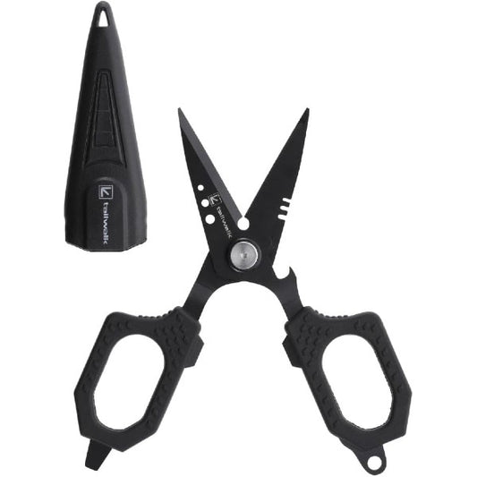 TailWalk MULTI-FUNCTION SCISSORS S : 123mm BLACK