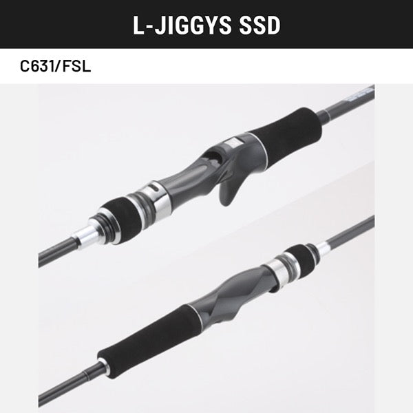 TailWalk L-JIGGYS SSD C631/FSL Casting fishing rod