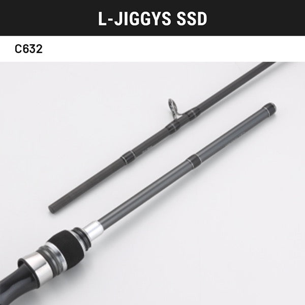 TailWalk L-JIGGYS SSD C632 Casting fishing rod — photo 3