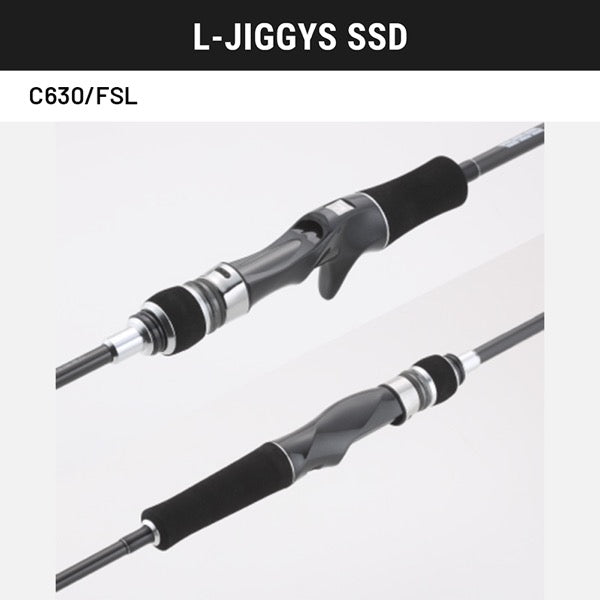 TailWalk L-JIGGYS SSD C630/FSL Casting fishing rod