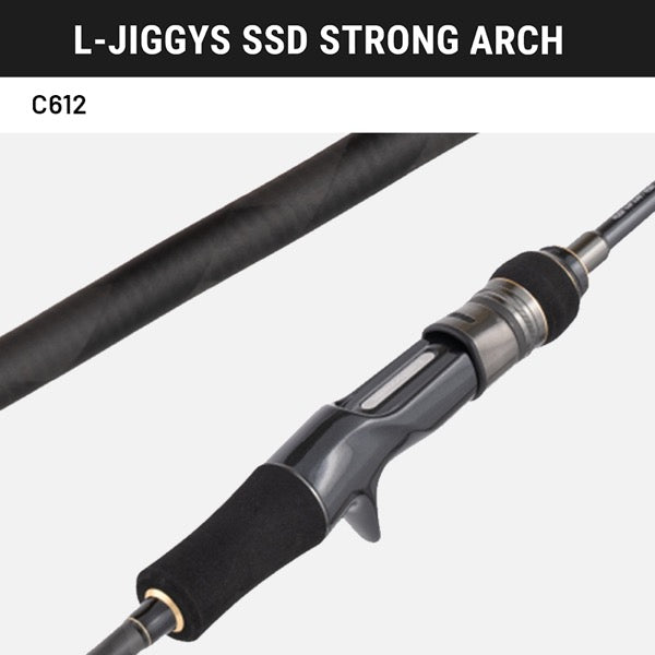TailWalk L-JIGGYS SSD STRONG ARCH C612 Casting fishing rod — photo 2