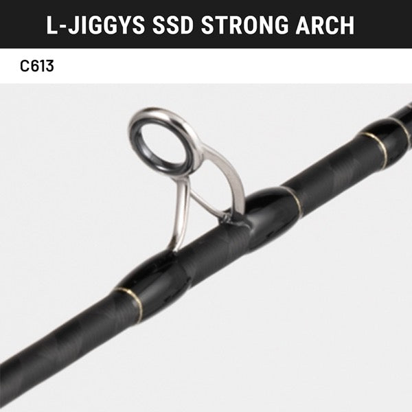 TailWalk L-JIGGYS SSD STRONG ARCH C613 Casting fishing rod