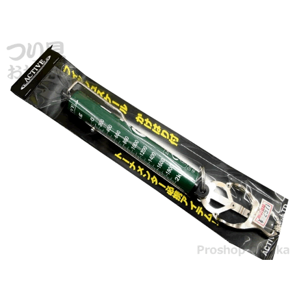 ACTIVE ACTIVE FISH SCALE 2kg KAKEHARI GREEN fishing accessory