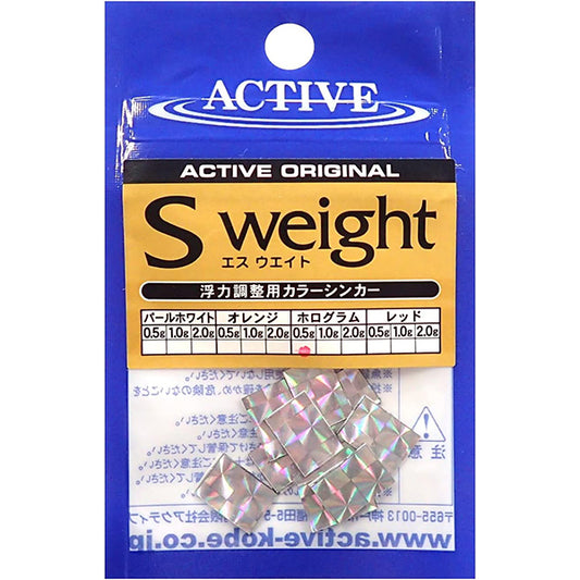 ACTIVE S WEIGHT 0.5g #HOLOGRAM