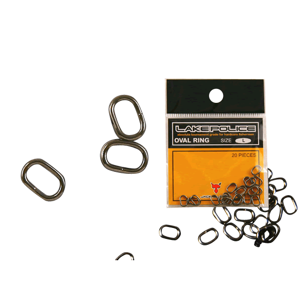 JACKALL OVAL RING SS (20 pcs/bag) fishing terminal tackle