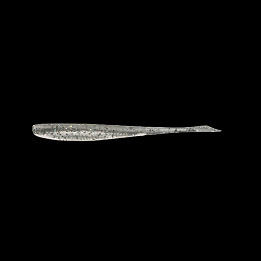 JACKALL KIBIKIBI NAGO 2" (10 pcs/pack) CLEAR HOLO FLAKE
