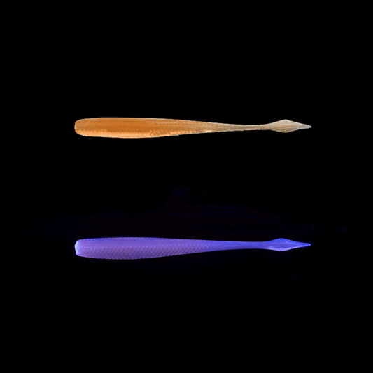 JACKALL KIBIKIBI NAGO 2" (10 pcs/pack) CYO UV CLEAR ORANGE