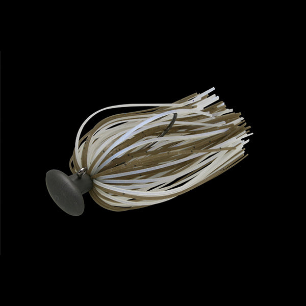 JACKALL NAKATA JIG 3/8oz 10 GREEN PUMPKIN SEED / PEARL WHITE