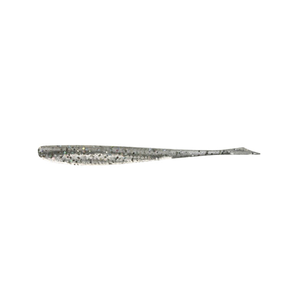 JACKALL DEKA KIBINAGO 2.5" (8 pcs/pack) CLEAR HOLO FLAKE