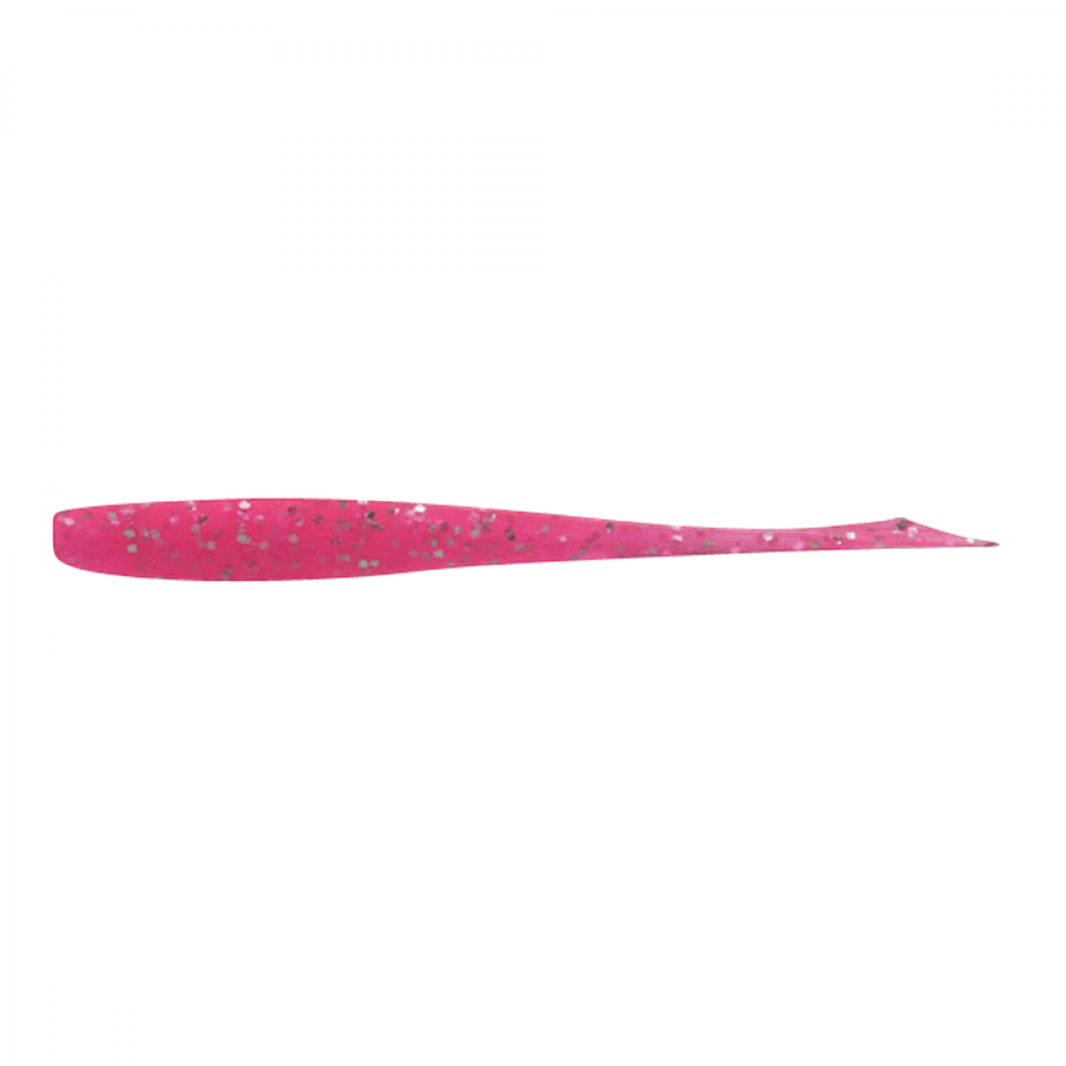 JACKALL DEKA KIBINAGO 2.5" (8 pcs/pack) GLOW PINK SILVER FLAKE