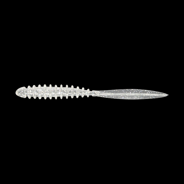 JACKALL PEKERING 2.0" (10 pcs/pack) CLEAR HL FLAKE