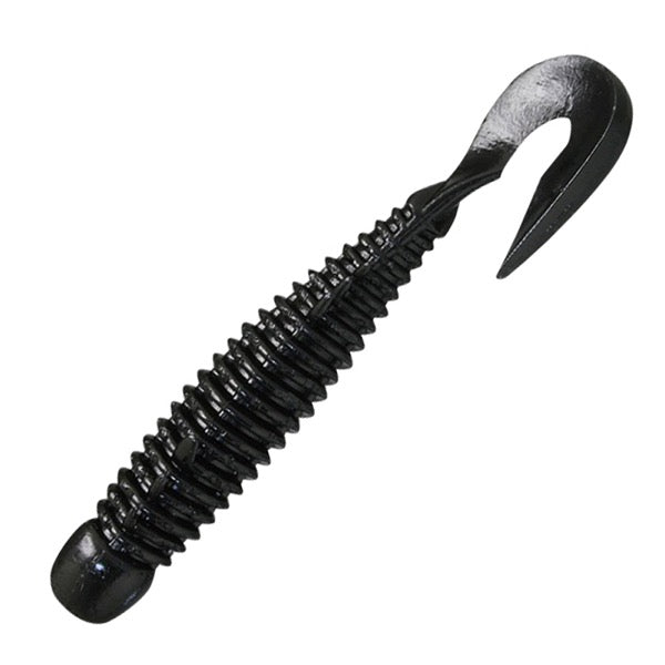 JACKALL Wobbling 3" Length: 3" (76mm) (6 pcs/pack) Solid Black
